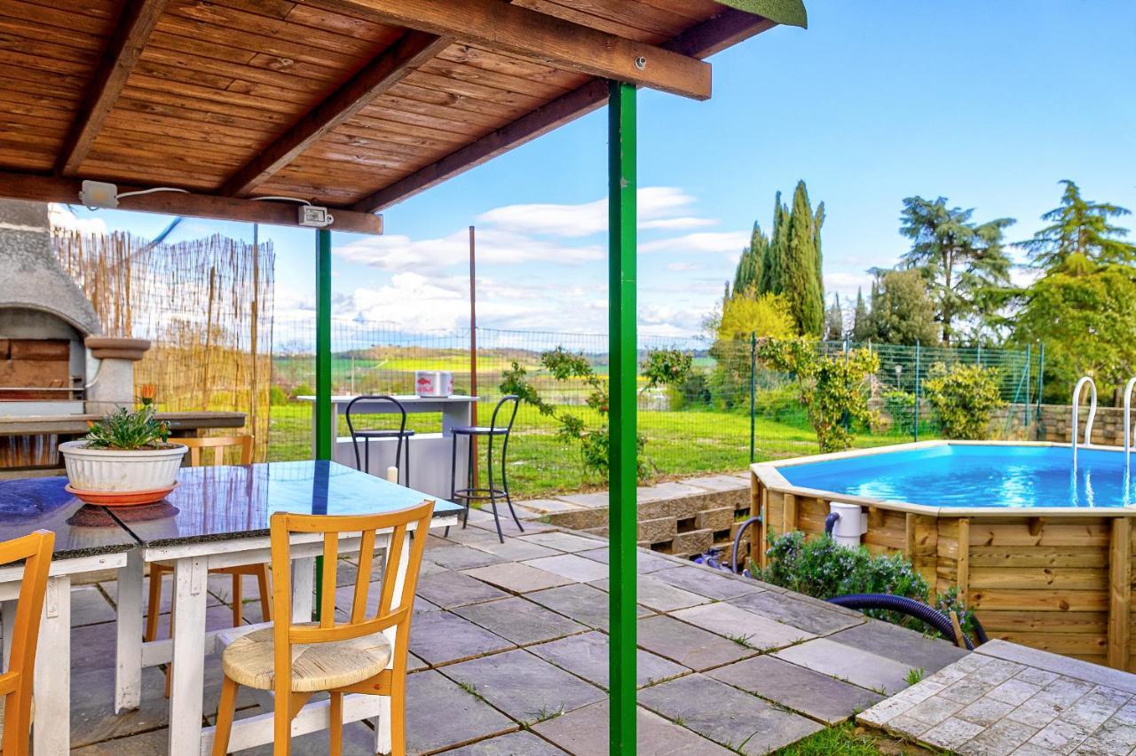 Villa Il Poggino - Modern House Фояно-делла-Кьяна Экстерьер фото